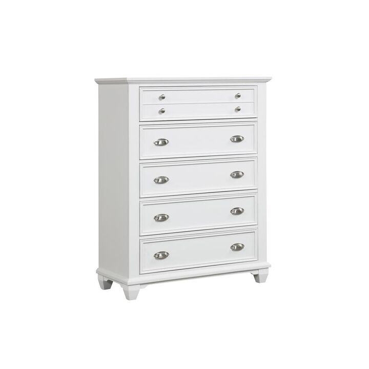 New Classic Furniture Jamestown Chest- White