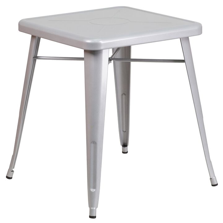 23.75SQ  Metal Table