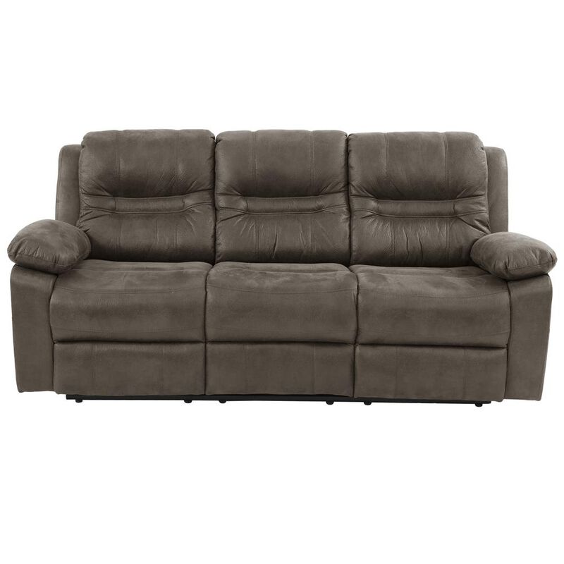 Poundex Power Motion Sofa-Slate Blue