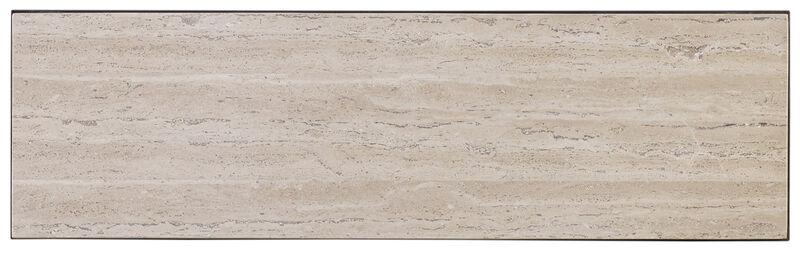 Thin Metal Console in Cream
