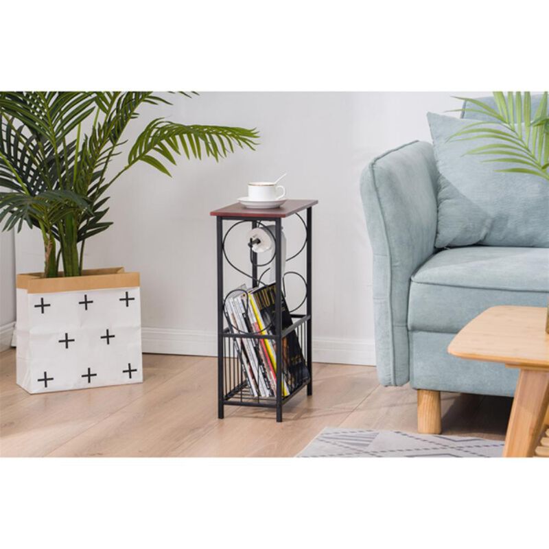 Multifunctional Bathroom Table Versatile Indoor Side Table for Storage & Decor