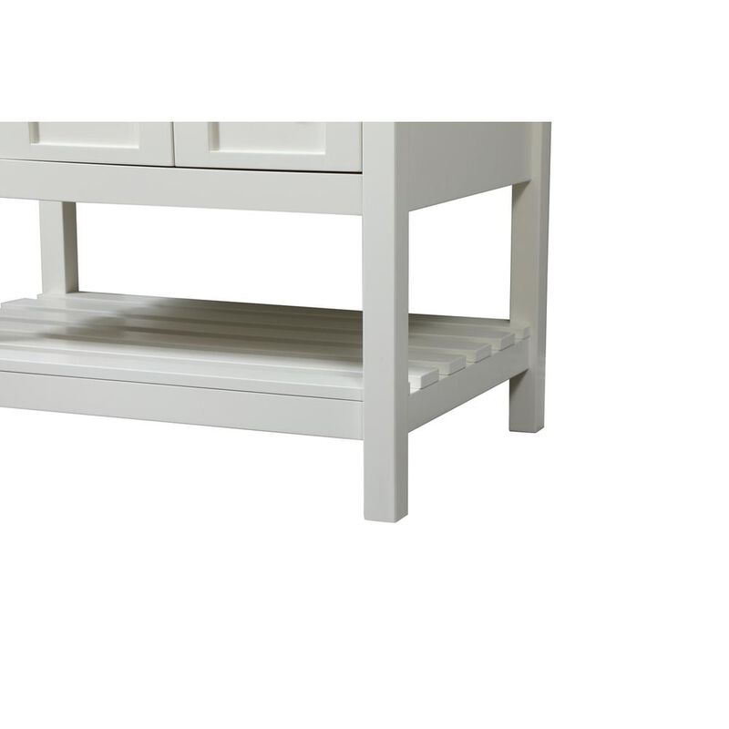 Elegant Kitchen and Bath 32 inch Single bathroom vanity in white