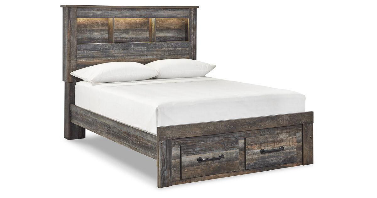 Drystan Full Bookcase Bed