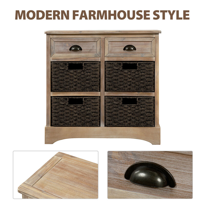 Merax Cabinet with Two Drawers