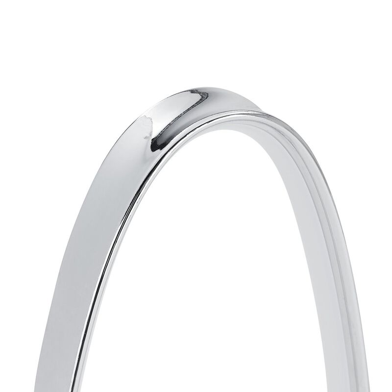 Milan Floor Lamp Chrome Metal Dimmable Integrated LED