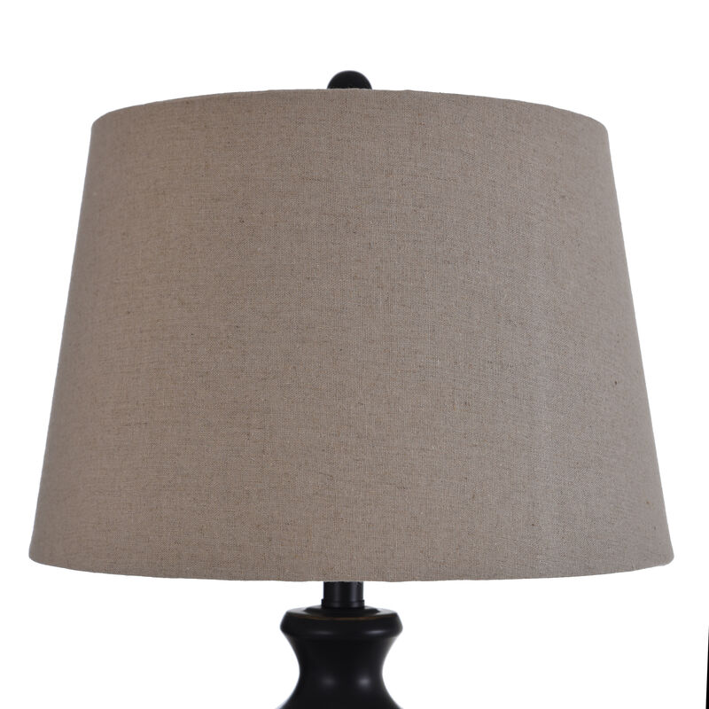 Bronze Metal Table Lamp (Set of 2)