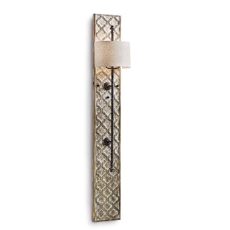 Carved Panel Sconce