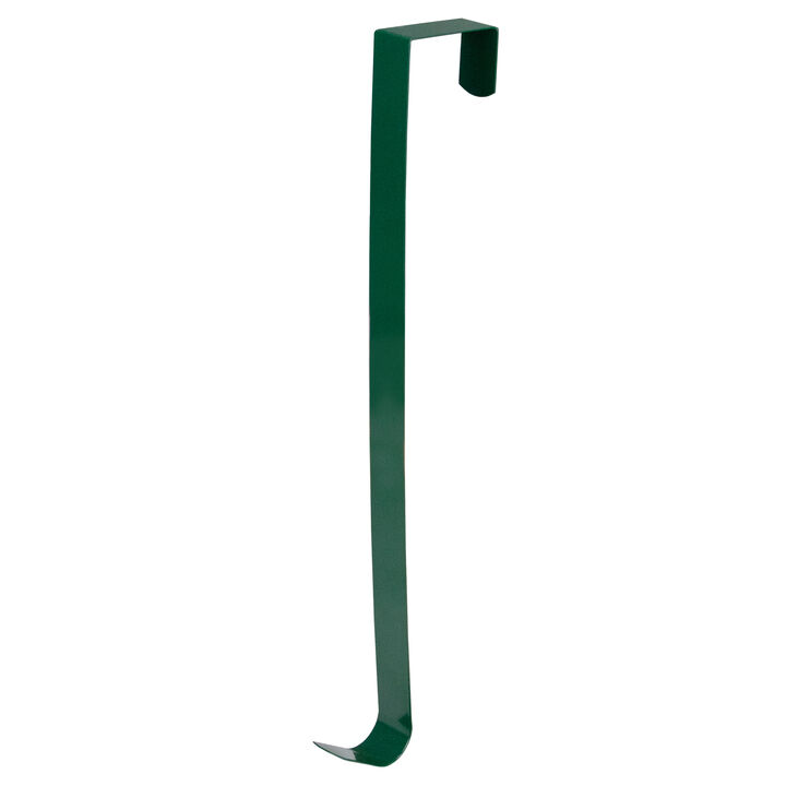 14" Green Over the Door Christmas Wreath Hanger