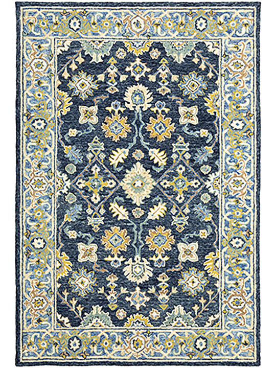 Alfresco 8' x 10' Navy Rug