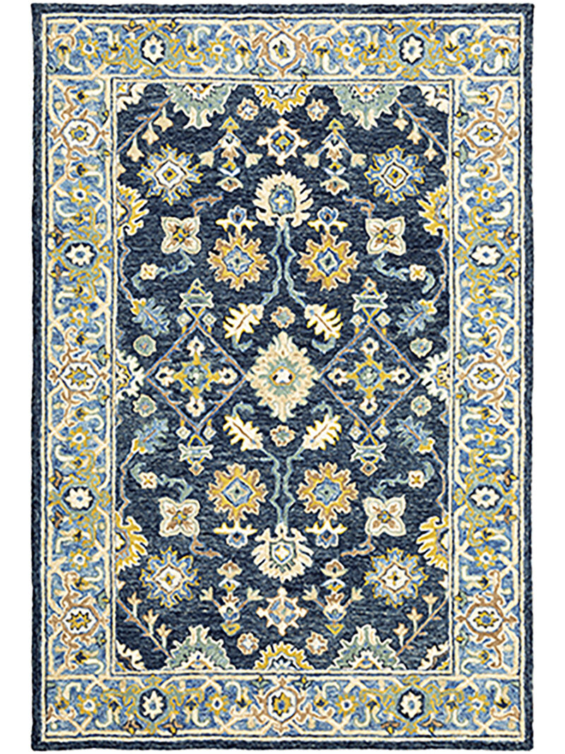 Alfresco 8' x 10' Navy Rug