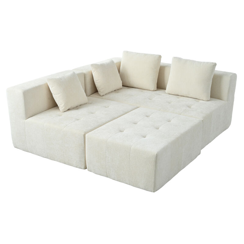 Merax Modern Free Combination Modular Sofa