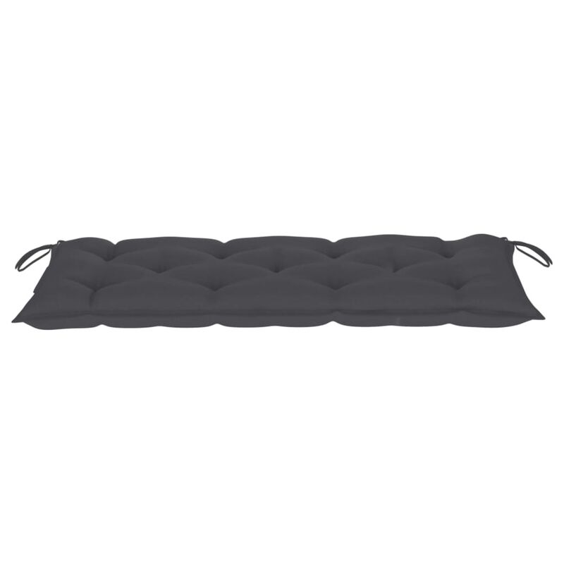 vidaXL Garden Bench Cushion Anthracite 47.2"x19.7"x2.8" Fabric