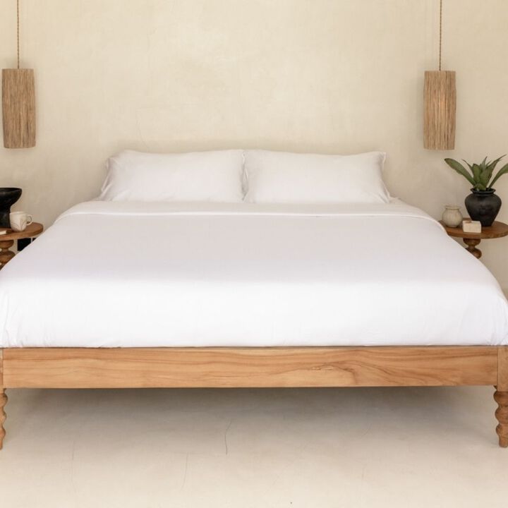 Organic Bamboo Sateen Duvet Cover Set