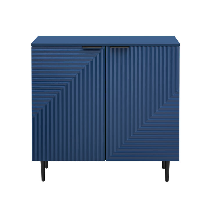Merax Modern Minimalist Side Cabinet with Ample Storage