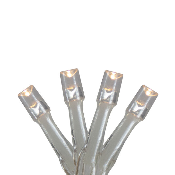 15 Count Battery Operated LED Christmas Warm White Wide Angle Micro Little Lites�