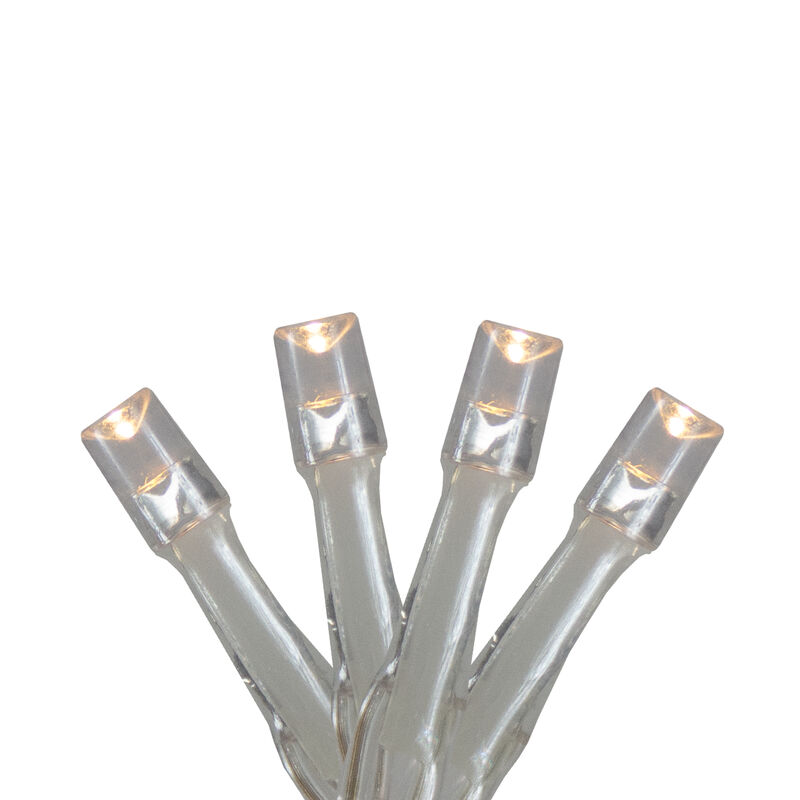15 Count Battery Operated LED Christmas Warm White Wide Angle Micro Little Lites�