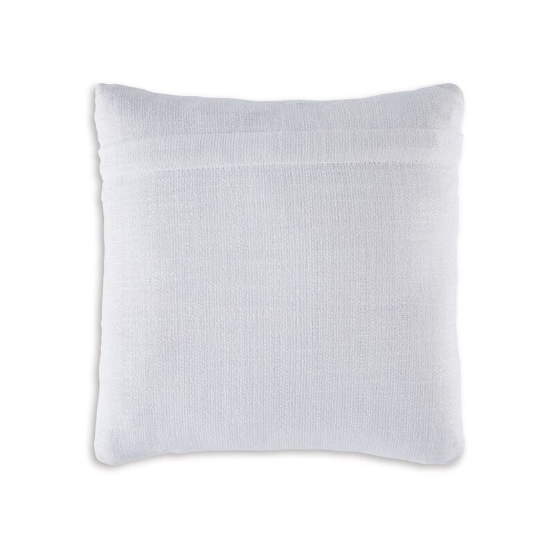 Coel 18 Inch Accent Pillow Set of 4, Indoor Outdoor Woven Geometric, Blue -