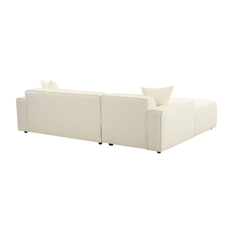 Olafur Black Velvet Sectional - LAF