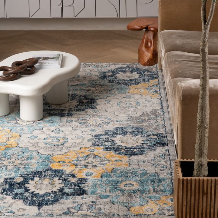 Savannah Contemporary Mid-Century Modern Indoor Area Rug