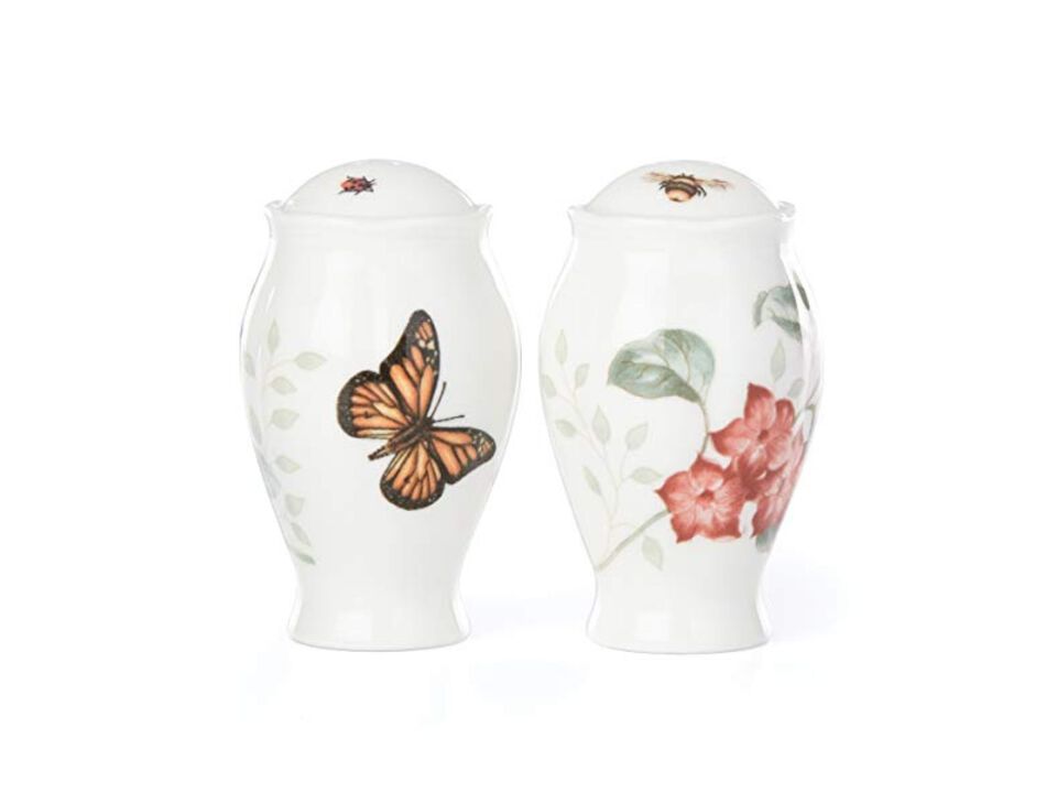 Lenox Butterfly Meadow Salt & Pepper Shakers, Multi