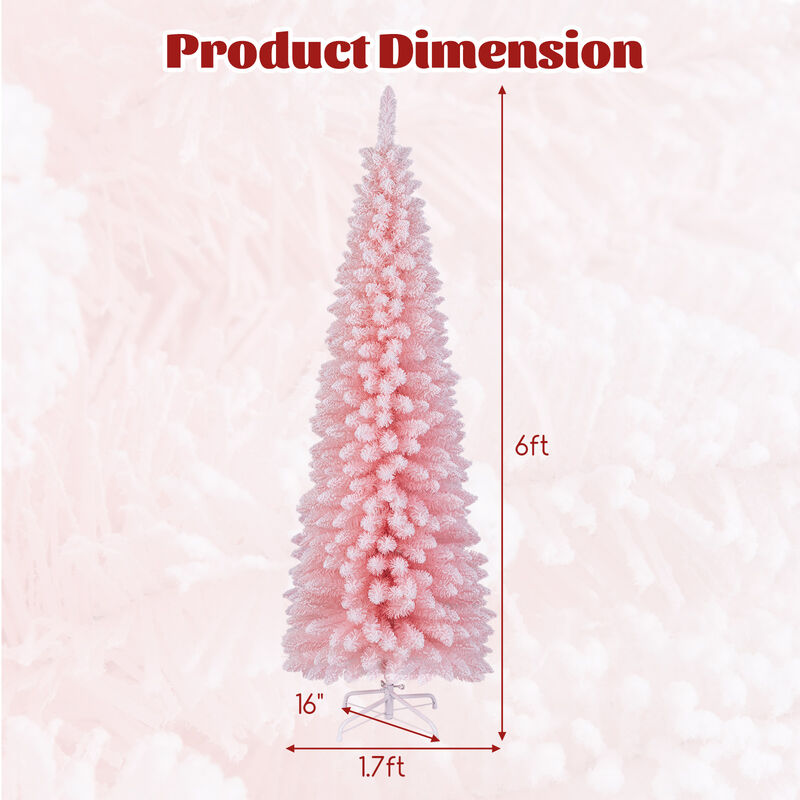 Hinged Premium Artificial PVC Christmas Tree with Stand for Easy Setup and Realistic Holiday Decor