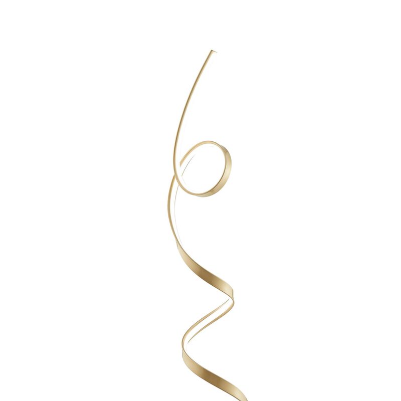 Amsterdam Floor Lamp White Metal Dimmable Integrated LED