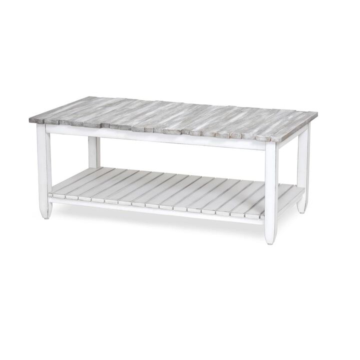 Sea Winds Coastal Furniture Picket Fence Coffee Table