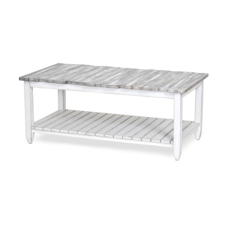 Sea Winds Coastal Furniture Picket Fence Coffee Table