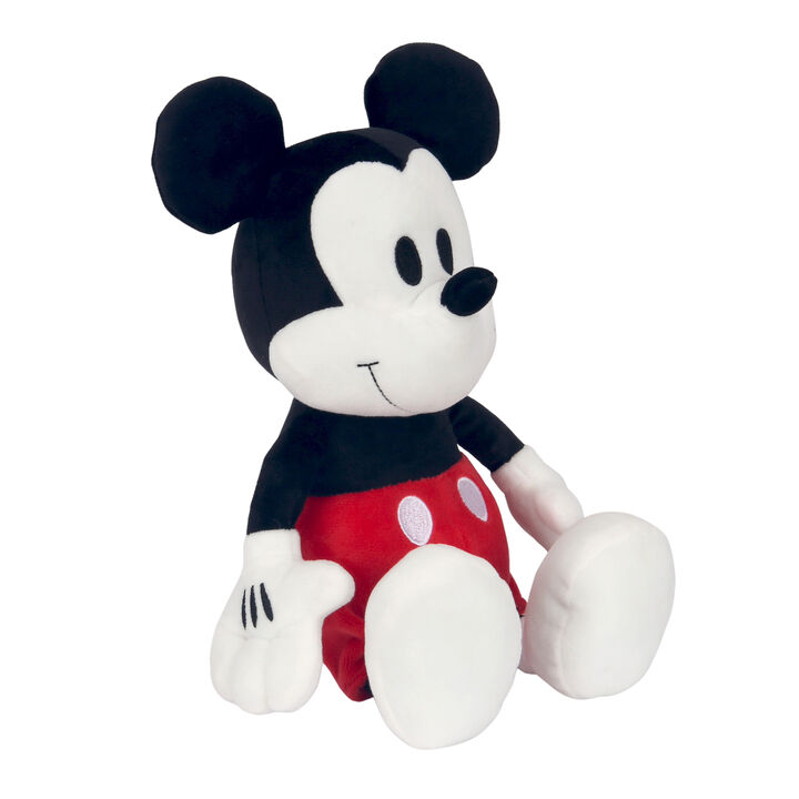 Lambs & Ivy Disney Baby Red/Black Mickey Mouse 14� Stuffed Animal Toy
