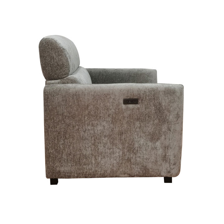 Gracie Mills Donnie Modern Solid wood Power Recliner