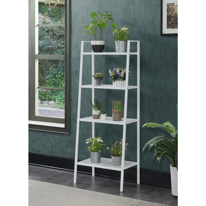 Convenience Concepts Designs2Go 4 Tier Metal Plant Stand White