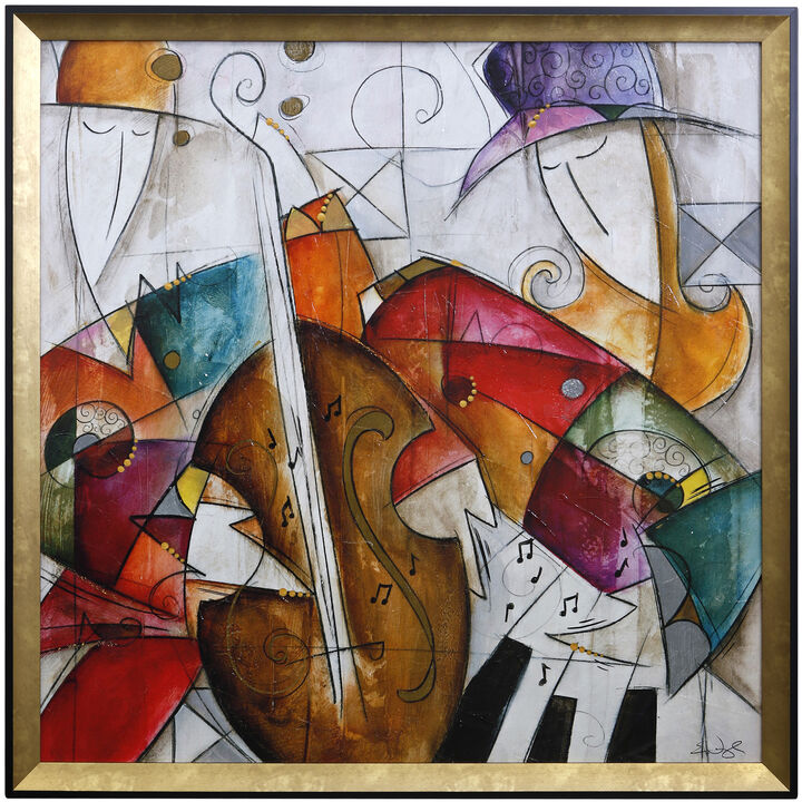Textured Framed Print