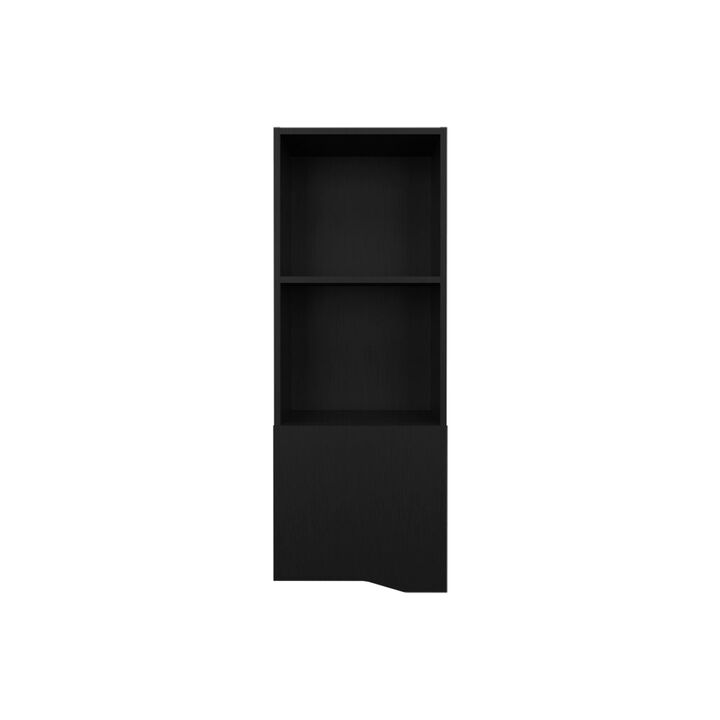 Wall Cabinet Hopewell, Living Room, Black