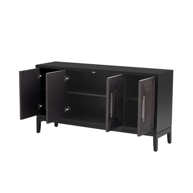 Merax Versatile Four-Door Sideboard Cabinet