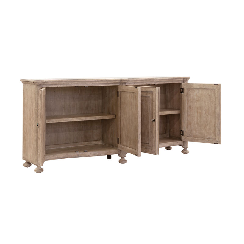 Higgins Street 4-Door Credenza