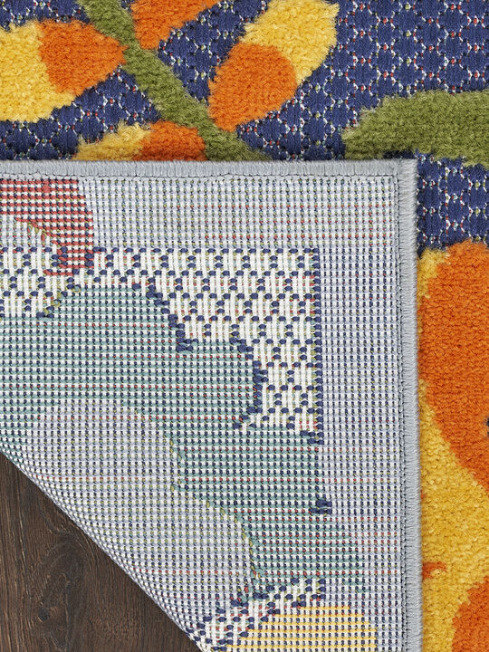 Aloha ALH17 Navy/Multicolor 6' x 9' Rug
