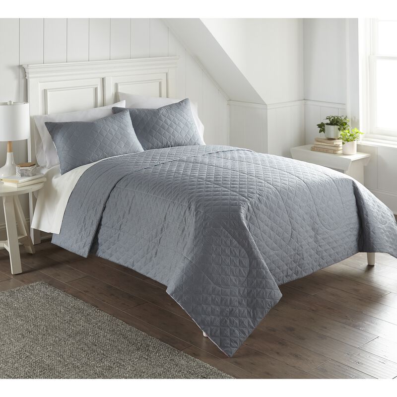 Seersucker 6-in-1 Quilt Set Americana Stripe