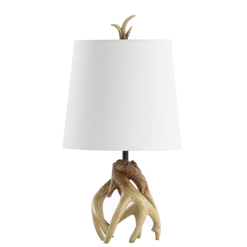 Vermont Antler Resin LED Table Lamp
