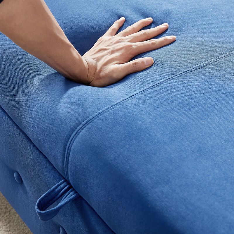 Multifunctional Storage Sofa Stool Space-Saving Ottoman with Hidden Compartment & Seating