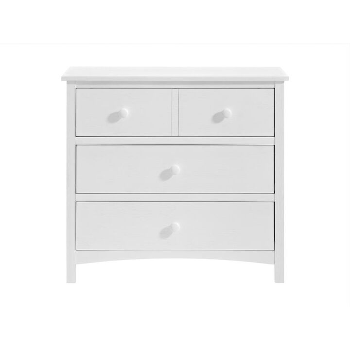 Oxford Baby Montauk 3 Dr Dresser Rta Barn White
