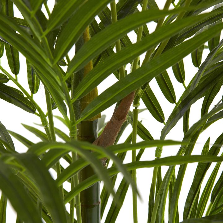 Hivvago 3.5 Feet Areca Palm UV Resistant (Indoor/Outdoor)