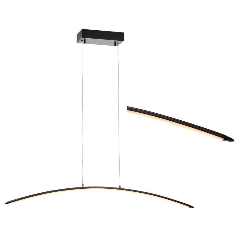 Roxanna Dimmable Adjustable Integrated LED Metal Linear Pendant