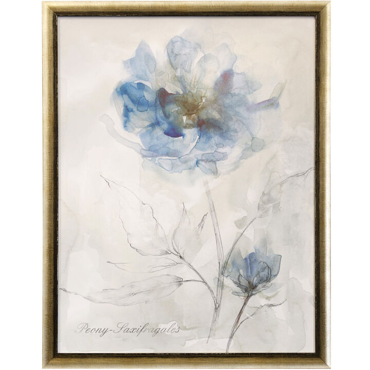 Blue Peony
