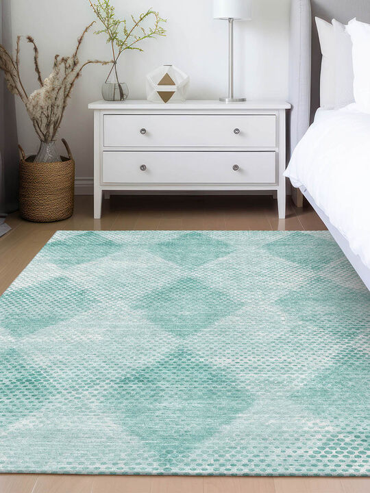 Trevi TV4 Teal 3' x 5' Rug