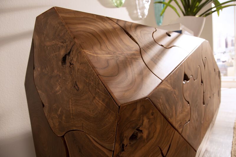 Prism Natural Console Table