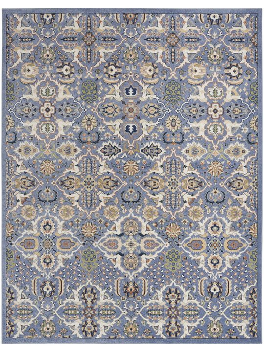 Allur ALR03 Light Blue 6' x 9' Rug