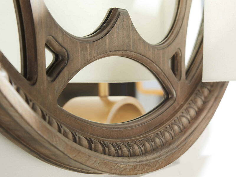 Architrave Round Mirror