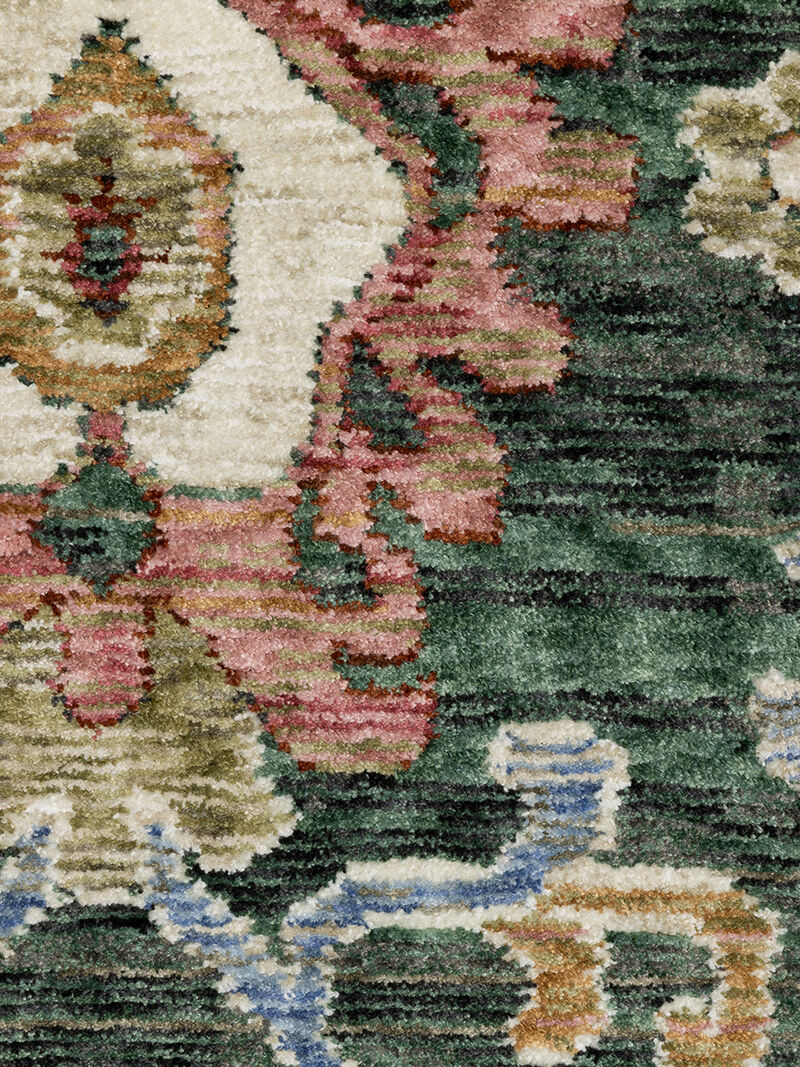 Hastings 3'10" x 5'5" Green Rug