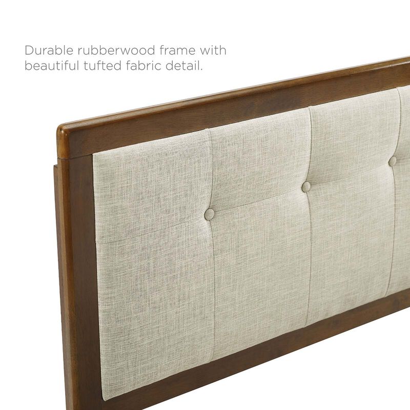 Modway - Willow Queen Wood Platform Bed with Angular Frame