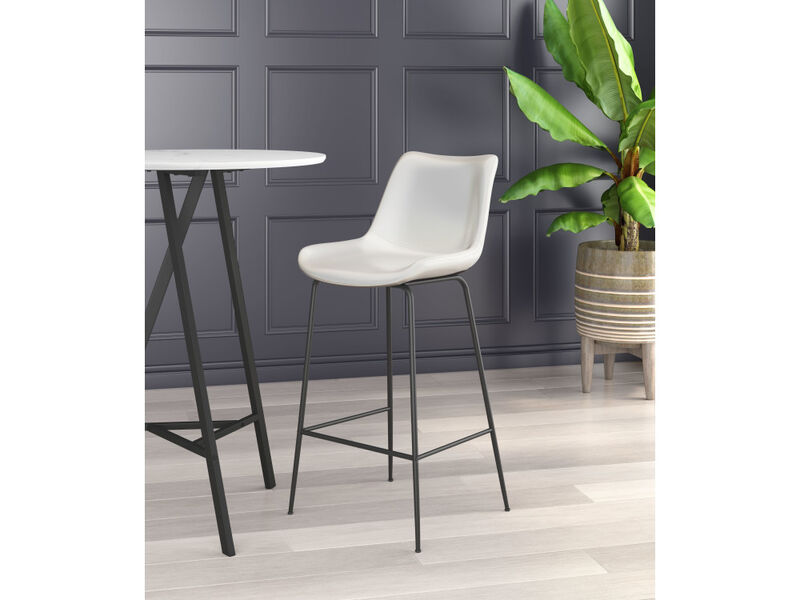 Byron Barstool White